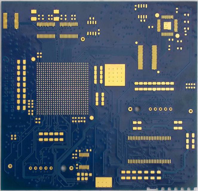 Communication Multilayer PCB With High Stability For Mobile Phone Made From FR4 TG170 Material With ENIG Finish
