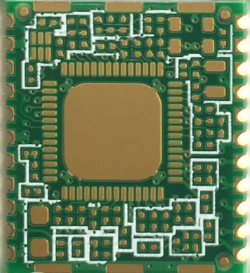 0.6mm Board Thickness 94v0 Multilayer PCB With Half Plated Holes