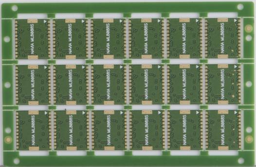 Castellated Holes Edge Plating Pcb Made From 6 Layers With 0.6mm Board Thickness