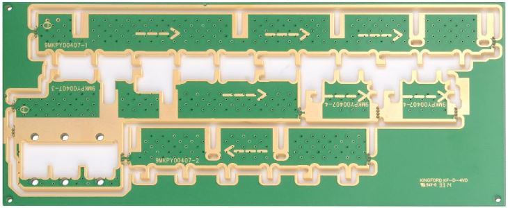 8 Layers 1.6mm FR4 PCB With Gold Plating On Board Edge For Connecting